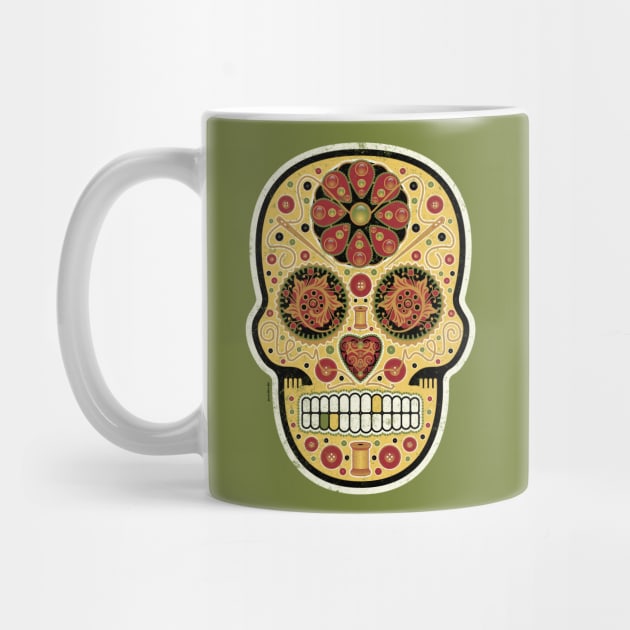 Sew-Sew Sugar Skull - Cadaverous Cookie Dough by DanielLiamGill